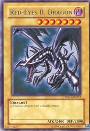 Red-Eyes B. Dragon [DLG1-EN012] Rare - Trinity Hobby