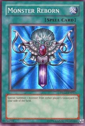 Monster Reborn [DLG1-EN017] Super Rare - Trinity Hobby