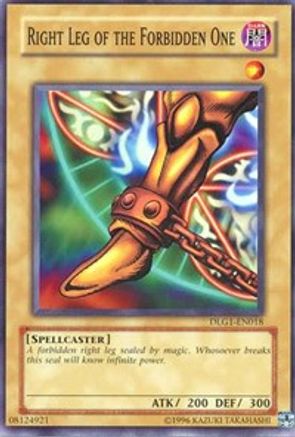 Right Leg of the Forbidden One [DLG1-EN018] Common - Trinity Hobby