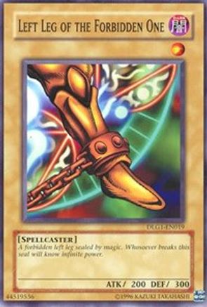 Left Leg of the Forbidden One [DLG1-EN019] Common - Trinity Hobby