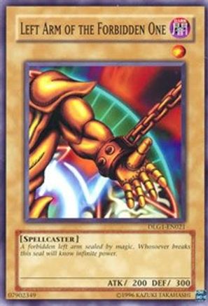 Left Arm of the Forbidden One [DLG1-EN021] Common - Trinity Hobby