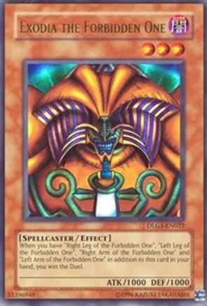 Exodia the Forbidden One [DLG1-EN022] Ultra Rare - Trinity Hobby