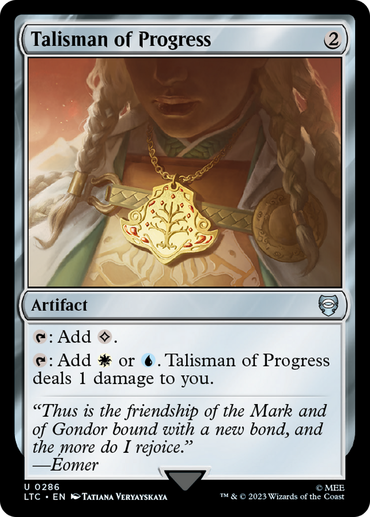 Talisman of Progress [The Lord of the Rings: Tales of Middle-Earth Commander] - Trinity Hobby