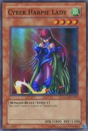 Cyber Harpie Lady [DLG1-EN097] Super Rare - Trinity Hobby
