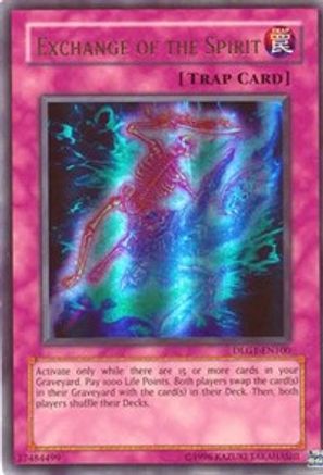 Exchange of the Spirit [DLG1-EN100] Ultra Rare - Trinity Hobby
