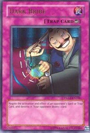 Dark Bribe [DLG1-EN106] Ultra Rare - Trinity Hobby