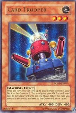 Card Trooper [DLG1-EN107] Ultra Rare - Trinity Hobby