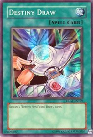 Destiny Draw [DLG1-EN109] Super Rare - Trinity Hobby