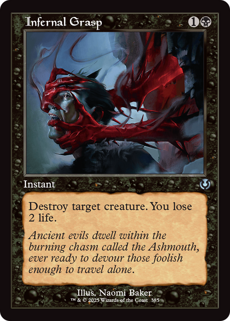 Infernal Grasp (Retro Frame) [Innistrad Remastered] - Trinity Hobby