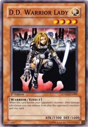 D.D. Warrior Lady [SDWS-EN009] Common - Trinity Hobby