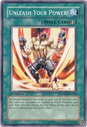Unleash Your Power! [SDWS-EN031] Common - Trinity Hobby