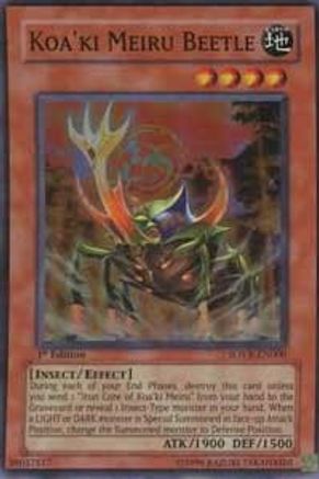 Koa'ki Meiru Beetle [SOVR-EN000] Super Rare - Trinity Hobby