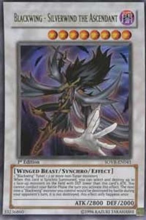 Blackwing - Silverwind the Ascendant [SOVR-EN041] Ultra Rare - Trinity Hobby