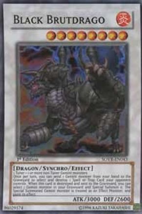 Black Brutdrago [SOVR-EN043] Super Rare - Trinity Hobby