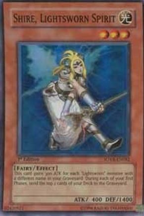 Shire, Lightsworn Spirit [SOVR-EN082] Super Rare - Trinity Hobby