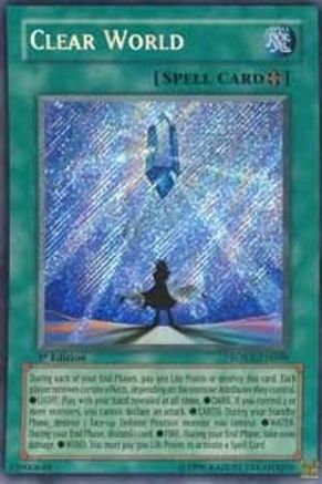 Clear World [SOVR-EN099] Secret Rare - Trinity Hobby