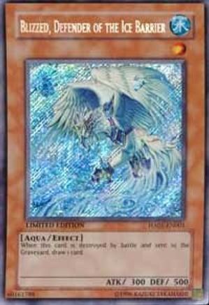 Blizzed, Defender of the Ice Barrier [HA01-EN001] Secret Rare - Trinity Hobby