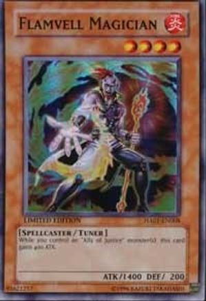 Flamvell Magician [HA01-EN008] Super Rare - Trinity Hobby