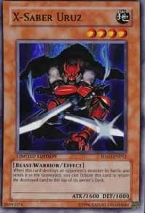 X-Saber Uruz [HA01-EN012] Super Rare - Trinity Hobby