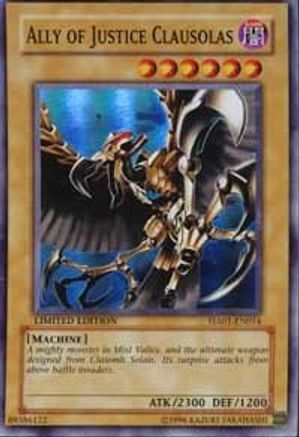 Ally of Justice Clausolas [HA01-EN014] Super Rare - Trinity Hobby