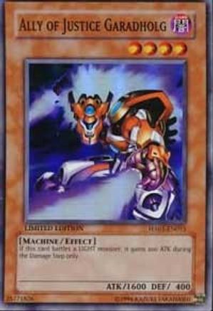 Ally of Justice Garadholg [HA01-EN015] Super Rare - Trinity Hobby