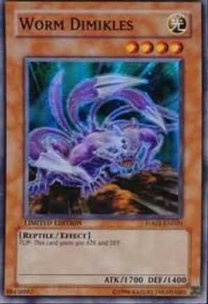 Worm Dimikles [HA01-EN020] Super Rare - Trinity Hobby