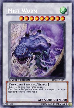 Mist Wurm [HA01-EN023] Secret Rare - Trinity Hobby