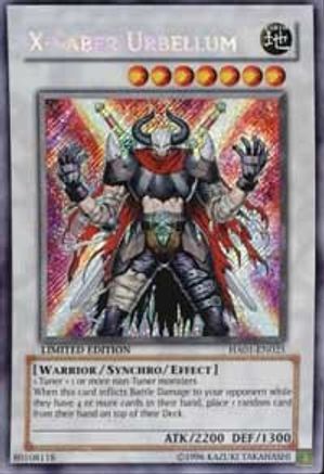 X-Saber Urbellum [HA01-EN025] Secret Rare - Trinity Hobby