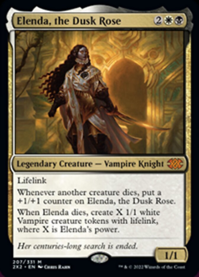 Elenda, the Dusk Rose [Double Masters 2022] - Trinity Hobby