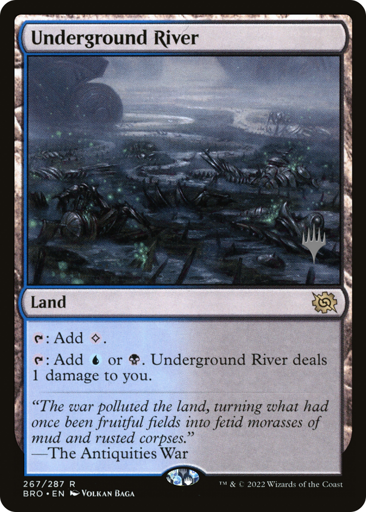 Underground River (Promo Pack) [The Brothers' War Promos] - Trinity Hobby