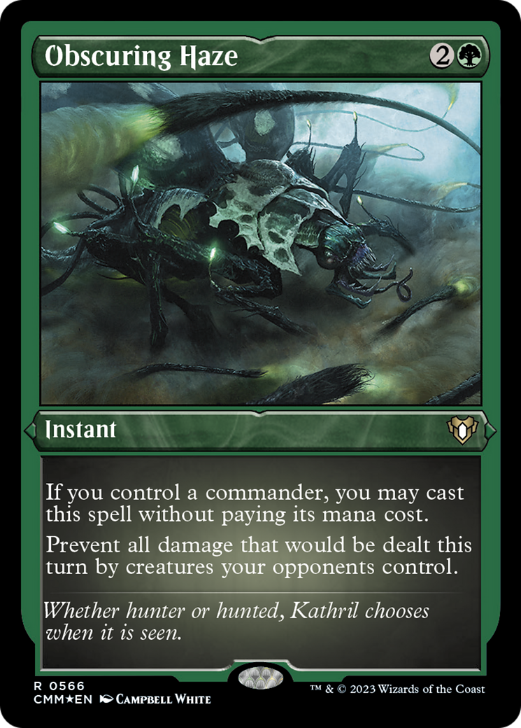 Obscuring Haze (Foil Etched) [Commander Masters] - Trinity Hobby