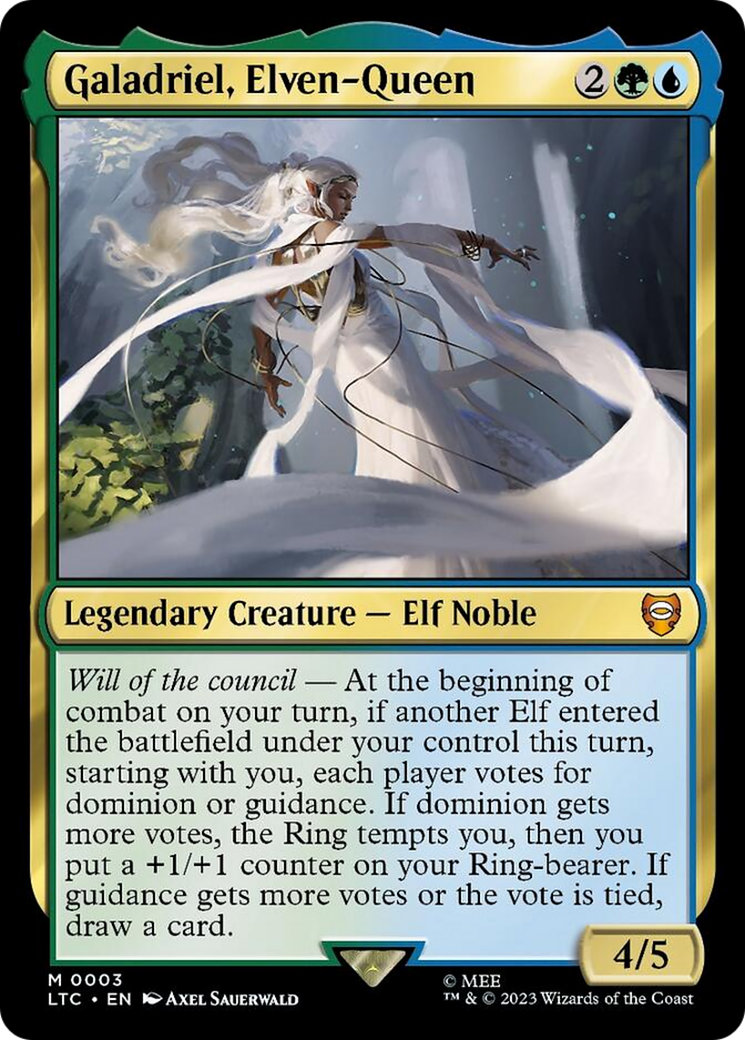 Galadriel, Elven-Queen [The Lord of the Rings: Tales of Middle-Earth Commander] - Trinity Hobby