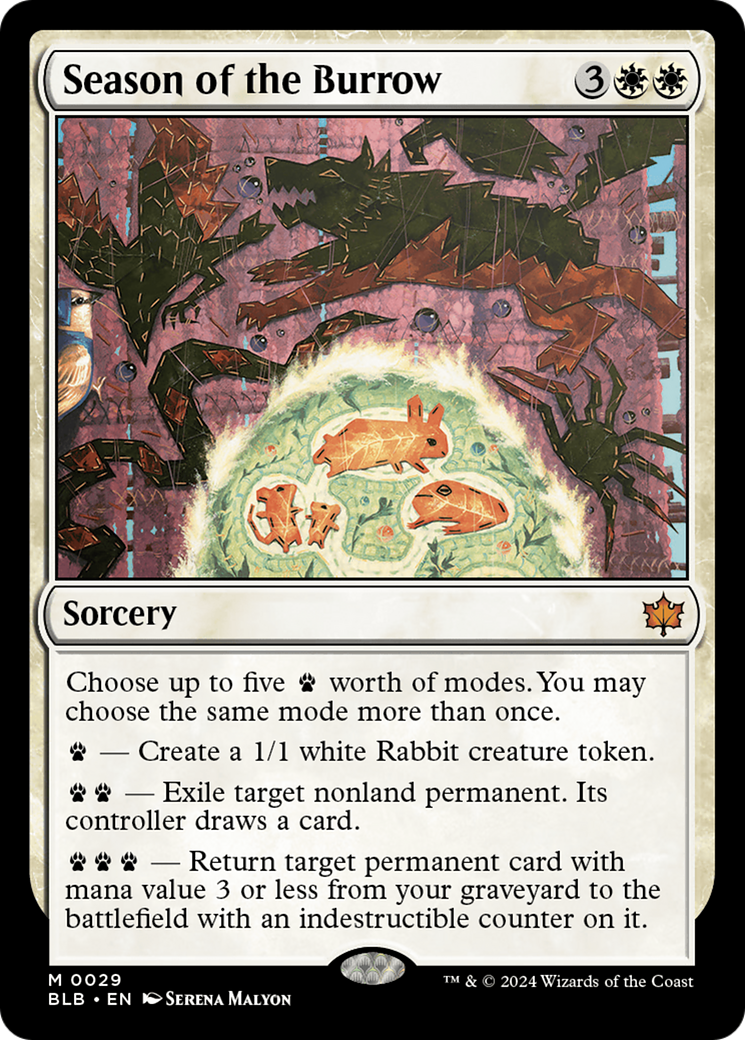 Season of the Burrow [Bloomburrow] - Trinity Hobby