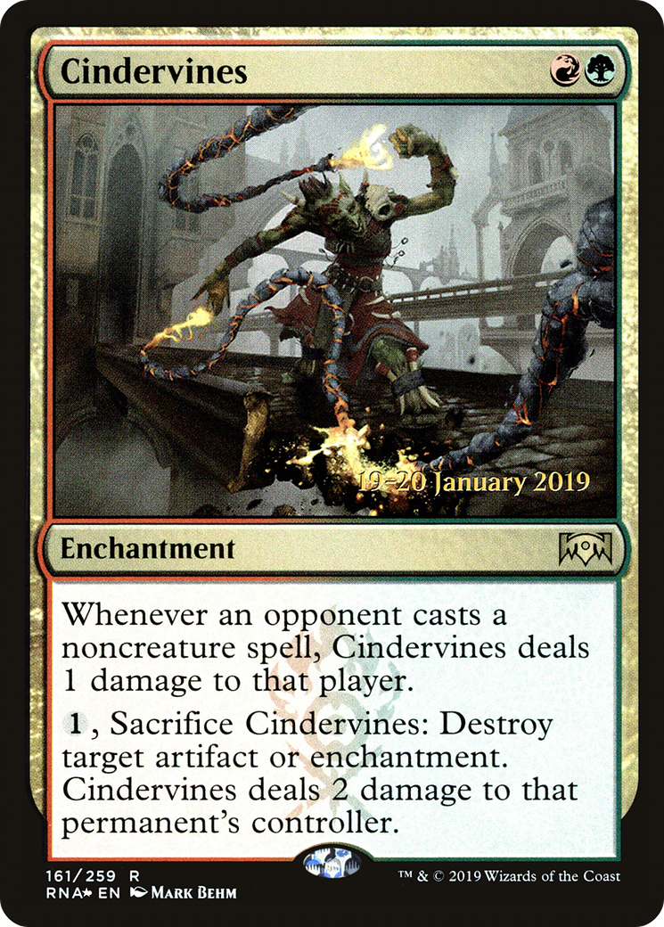 Cindervines [Ravnica Allegiance Prerelease Promos] - Trinity Hobby