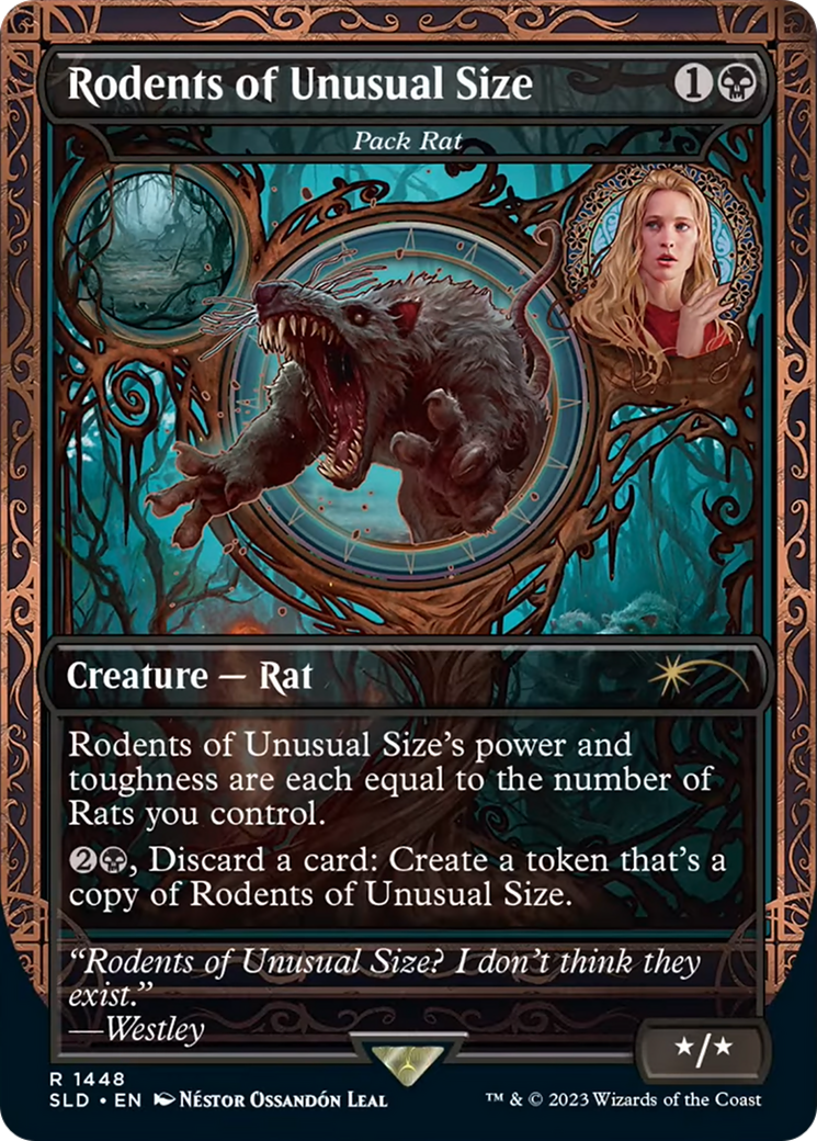 Rodents of Unusual Size - Pack Rat [Secret Lair Drop Series] - Trinity Hobby