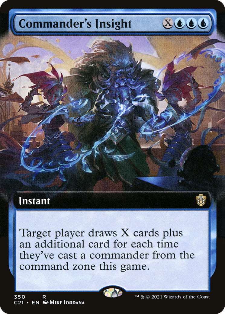 Commander's Insight (Extended Art) [Commander 2021] - Trinity Hobby
