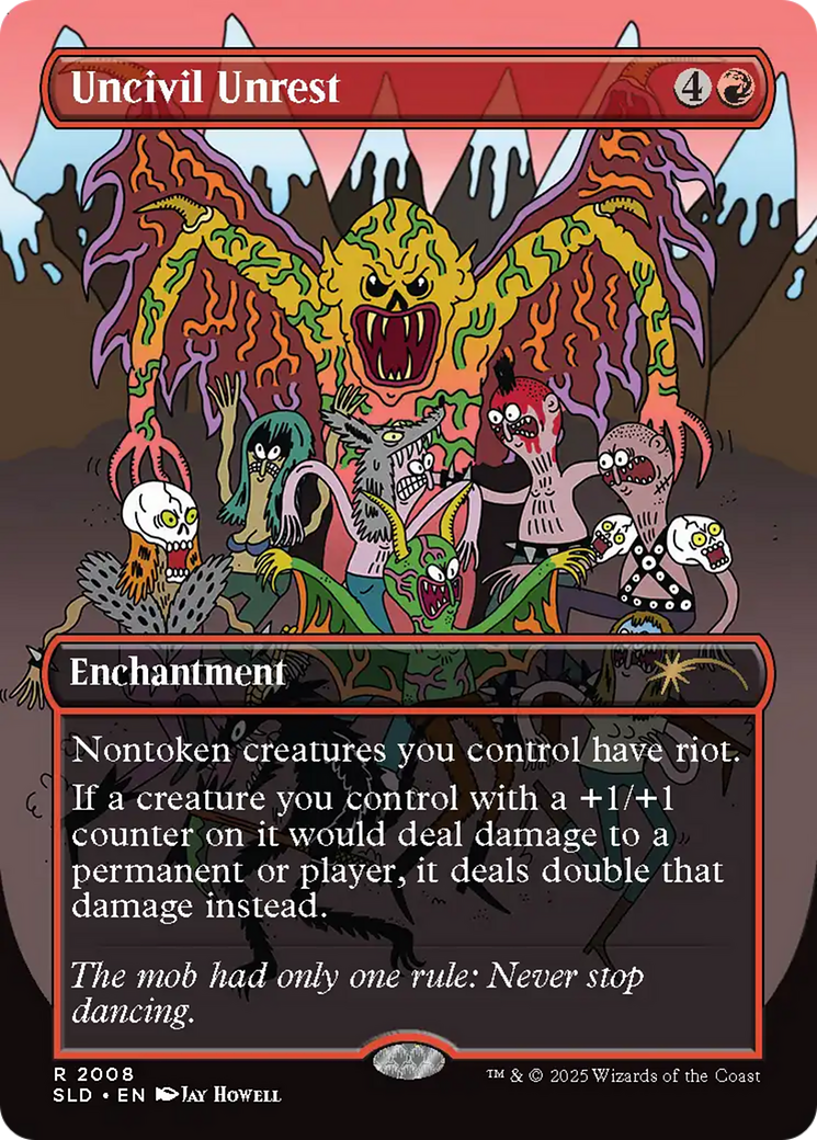 Uncivil Unrest (SLD-2008) - [Secret Lair Drop] (Borderless) - Trinity Hobby