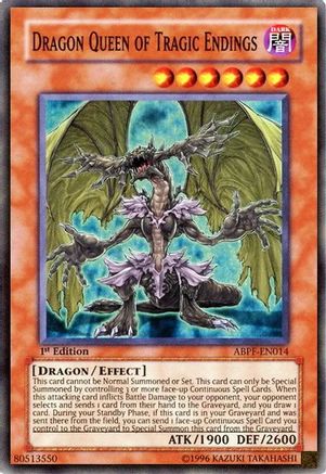 Dragon Queen of Tragic Endings [ABPF-EN014] Super Rare - Trinity Hobby