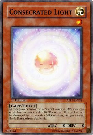 Consecrated Light [ABPF-EN033] Common - Trinity Hobby