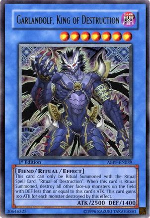 Garlandolf, King of Destruction [ABPF-EN039] Ultra Rare - Trinity Hobby