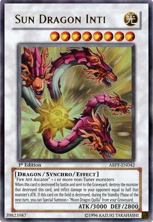 Sun Dragon Inti [ABPF-EN042] Ultra Rare - Trinity Hobby