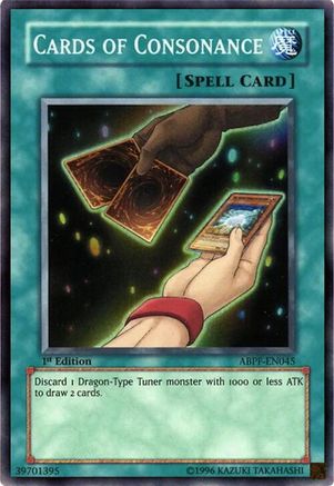 Cards of Consonance [ABPF-EN045] Super Rare - Trinity Hobby