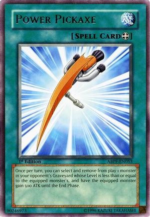 Power Pickaxe [ABPF-EN053] Rare - Trinity Hobby