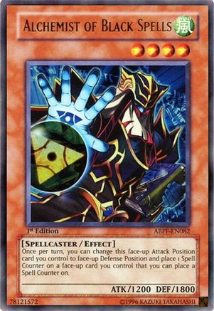 Alchemist of Black Spells [ABPF-EN082] Ultra Rare - Trinity Hobby