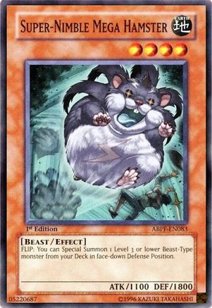Super-Nimble Mega Hamster [ABPF-EN083] Super Rare - Trinity Hobby