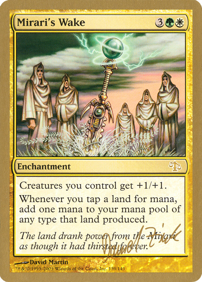 Mirari's Wake (Daniel Zink) [World Championship Decks 2003] - Trinity Hobby