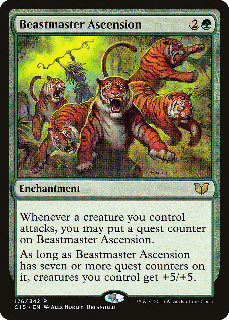Beastmaster Ascension [Commander 2015] - Trinity Hobby