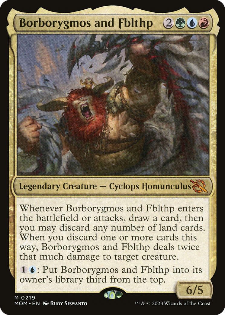 Borborygmos and Fblthp [March of the Machine] - Trinity Hobby