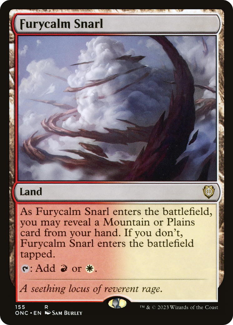 Furycalm Snarl [Phyrexia: All Will Be One Commander] - Trinity Hobby