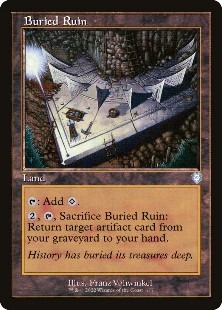 Buried Ruin (Retro) [The Brothers' War Commander] - Trinity Hobby